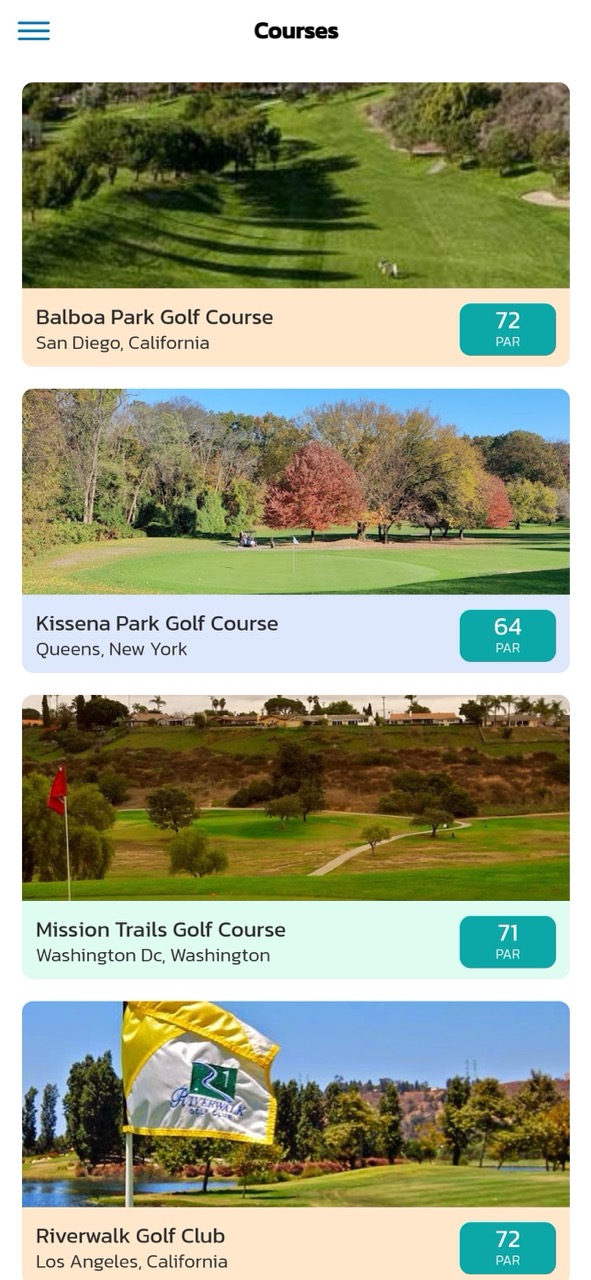 Course List