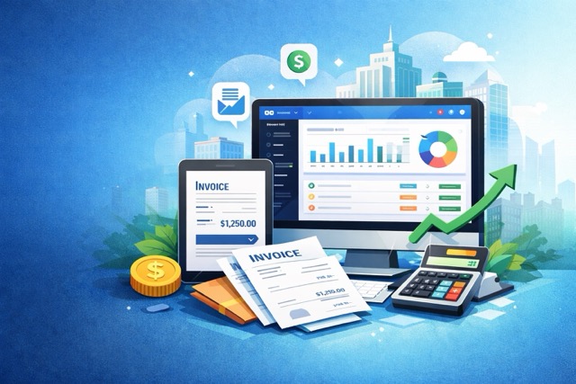 Web Application for Business Accounting and Invoice Processing